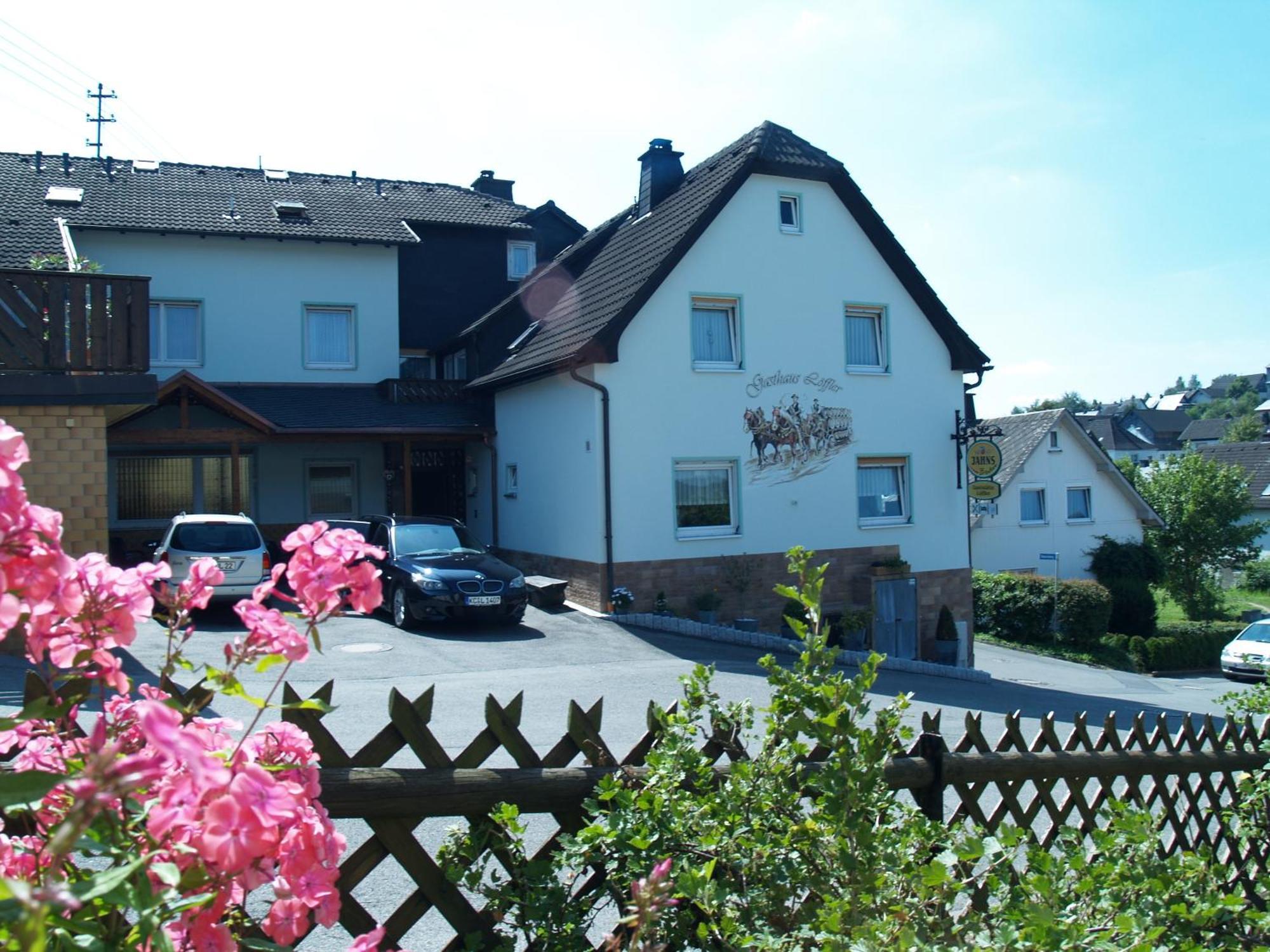 Pension Loeffler Steinbach am Wald Bagian luar foto