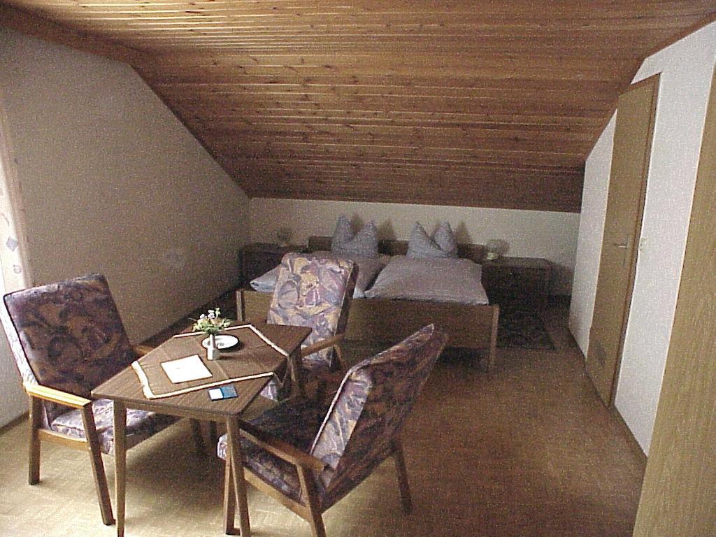 Pension Loeffler Steinbach am Wald Bagian luar foto
